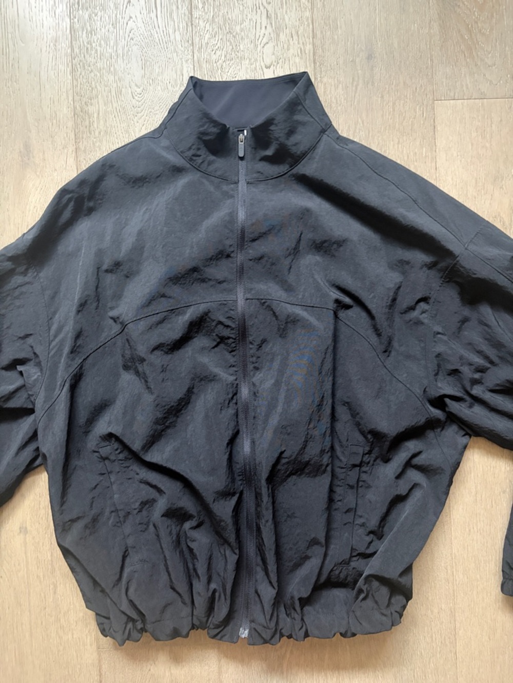 EUC license to train woven oversized jacket black/white size small lululemon - Picture 3 of 16